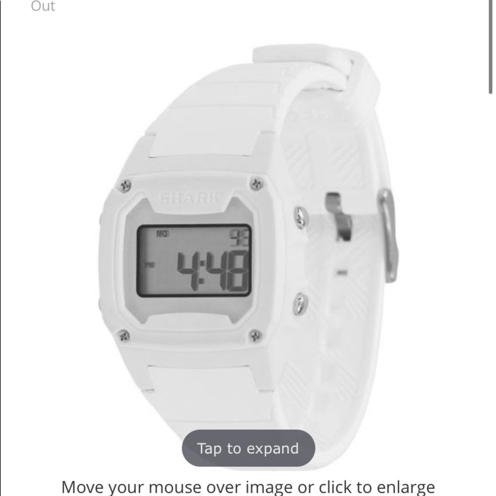Women’s White Freestyle Shark Watch